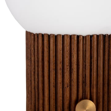 Hubble table lamp Ø22 cm - Walnut - Globen Lighting