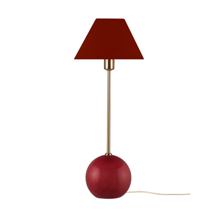 Iris 20 table lamp - Burgundy - Globen Lighting