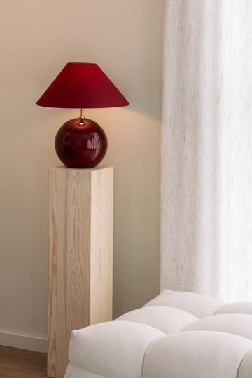 Iris 35 table lamp 39 cm - Burgundy - Globen Lighting