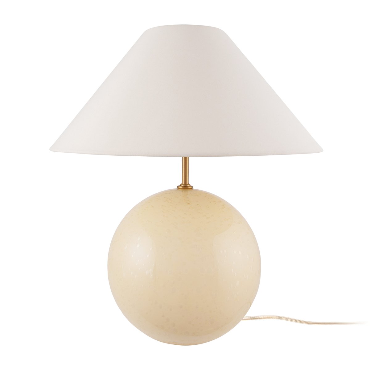 Globen Lighting Iris 35 Tischleuchte 39cm Creme