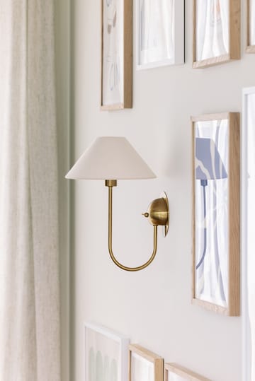 Iris wall lamp - Cream - Globen Lighting