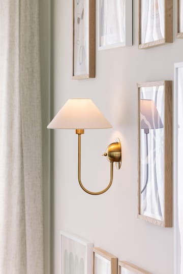 Iris wall lamp - Cream - Globen Lighting