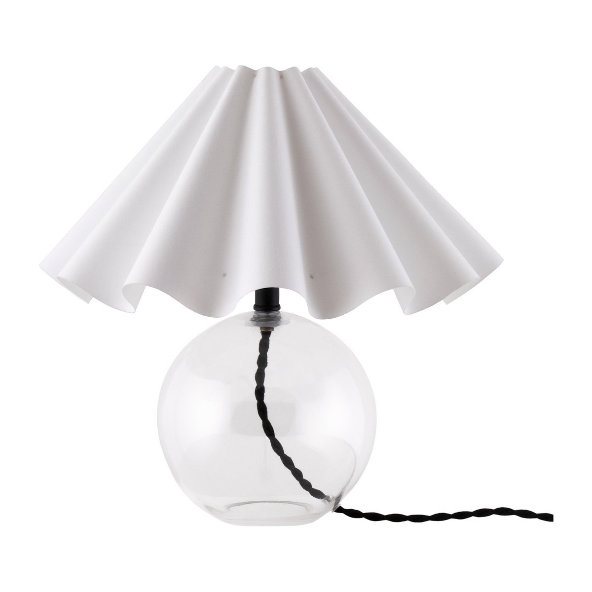 Globen Lighting Judith table lamp Ø30 cm Clear-white