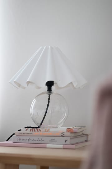 Judith table lamp Ø30 cm - Clear-white - Globen Lighting