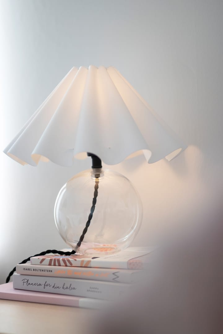 Judith table lamp Ø30 cm, Clear-white Globen Lighting