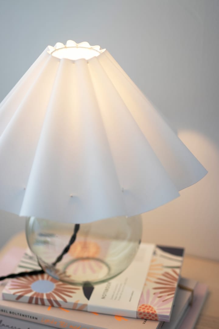 Judith table lamp Ø30 cm, Green-white Globen Lighting