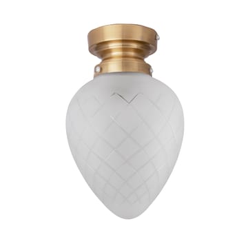 Juni IP44 ceiling lamp - sanded white - Globen Lighting