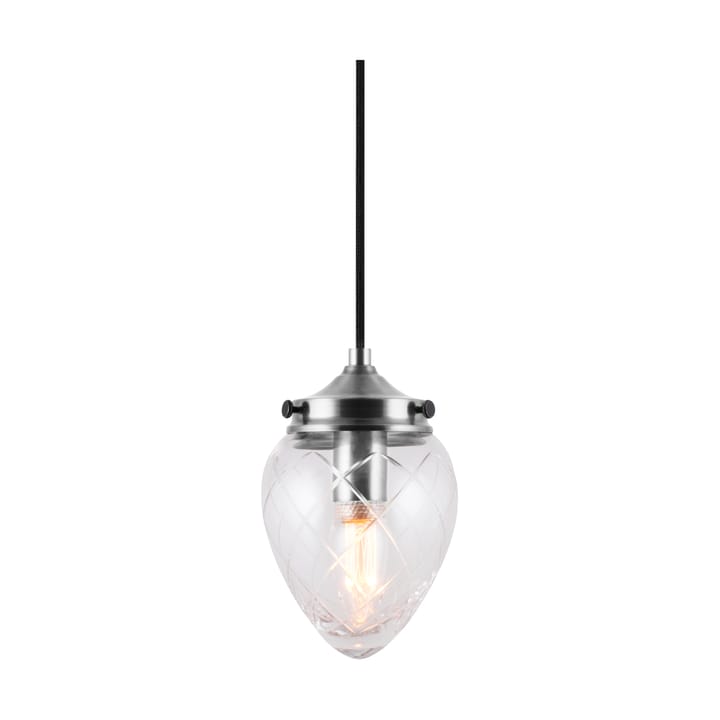 Juni pendant lamp, Antique steel-clear, 11 Globen Lighting