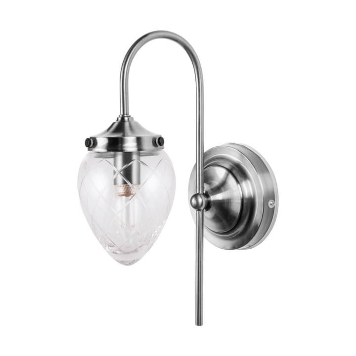 Juni wall lamp - Antique steel-clear - Globen Lighting