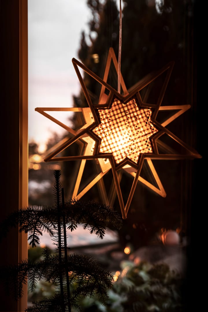 Karin advent star Ø45 cm, Brown Globen Lighting