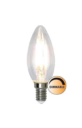 Lichtquelle LED-Filament Kron 3,2W dimmbar E14, Klar Globen Lighting