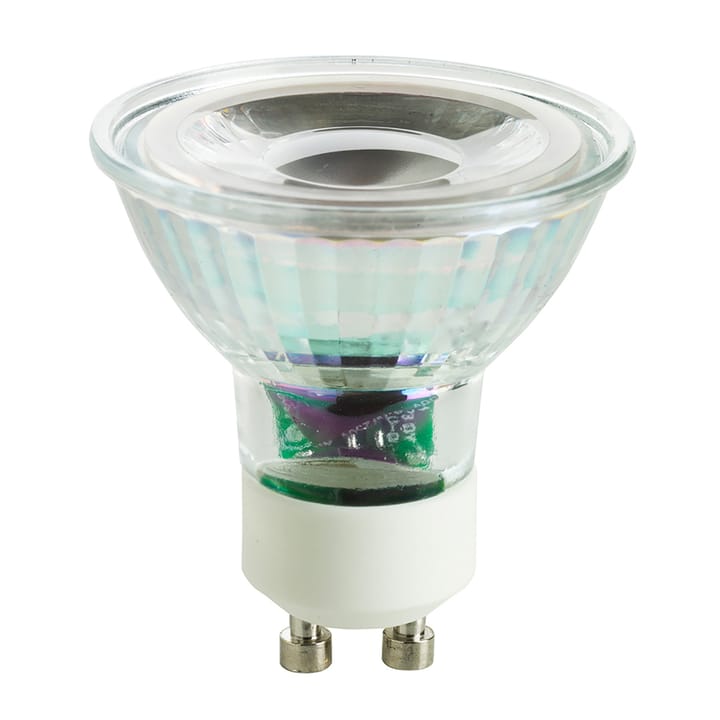 Light bulb GU10 LED spotlight, Clear Globen Lighting