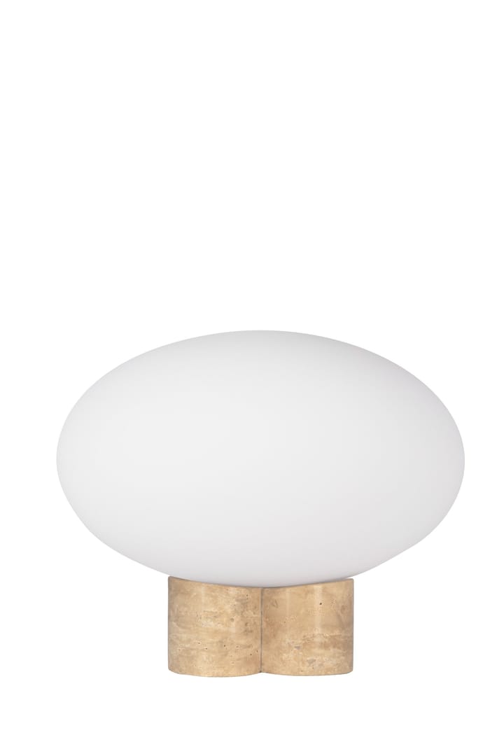 Mammut table lamp Ø28 cm, Travertin Globen Lighting