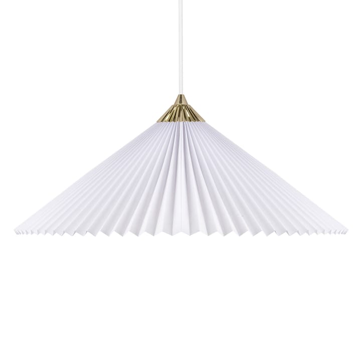 Matisse pendant lamp Ø60 cm - brass-white - Globen Lighting