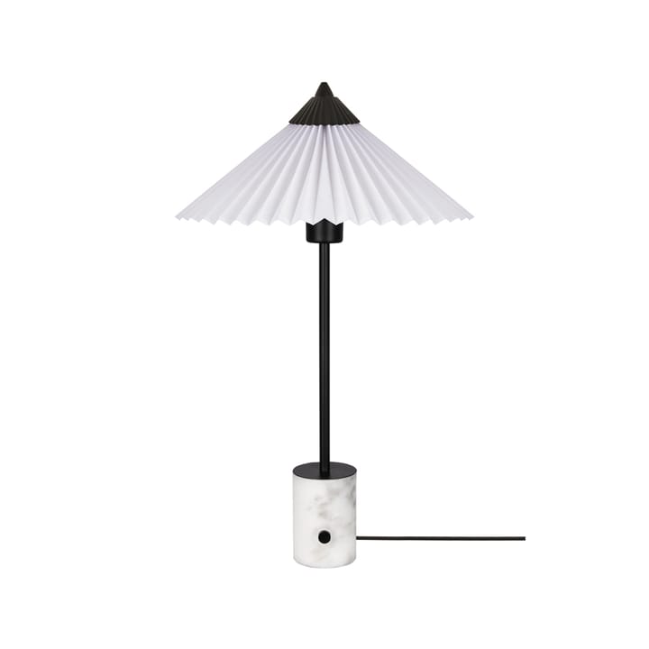 Matisse table lamp, Black/white Globen Lighting