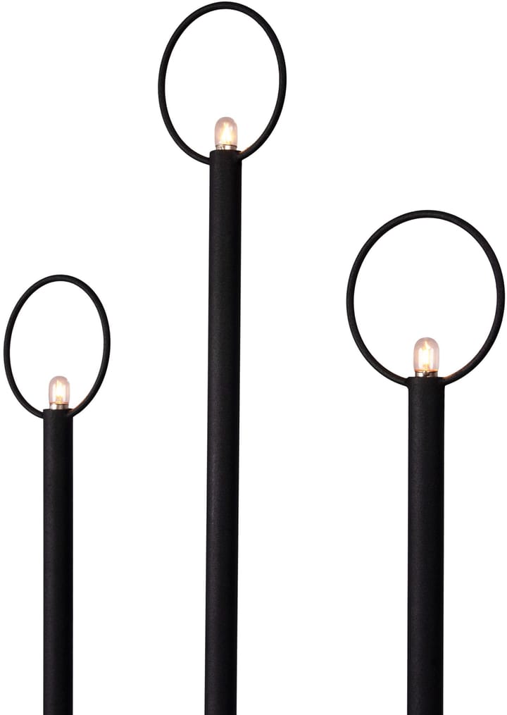 Natale 7 advent candle, Black Globen Lighting