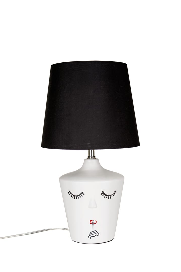 Nora table lamp, Black and white Globen Lighting