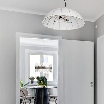 Ombrello pendant lamp Ø60 cm white glass - Brass - Globen Lighting