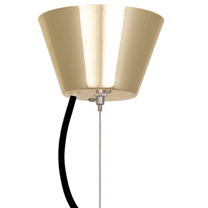 Ombrello pendant lamp Ø60 cm white glass, Brass Globen Lighting
