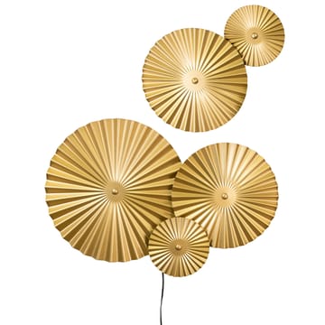 Omega wall lamp - Brushed brass - Globen Lighting