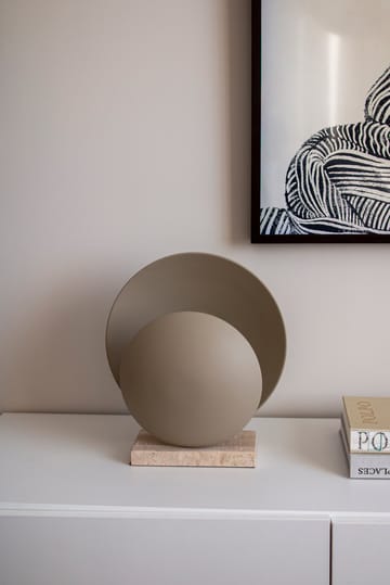 Orbit table lamp - Beige-Travertinee - Globen Lighting