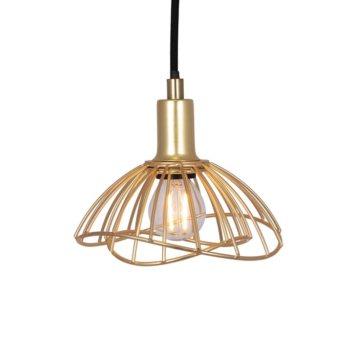 Ray pendant lamp mini Ø16 cm, Brushed brass Globen Lighting