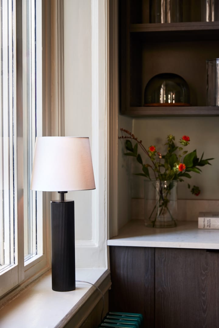 Rib 8 table lamp, Black Globen Lighting