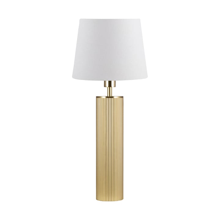 Rib 8 table lamp, Brushed brass Globen Lighting