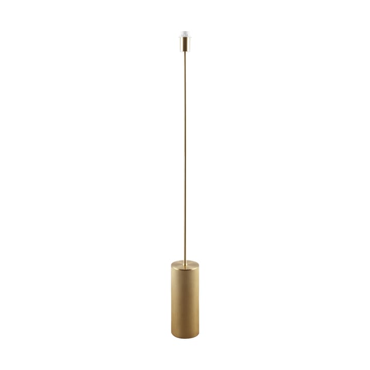 Rib floor lamp, Brushed brass Globen Lighting