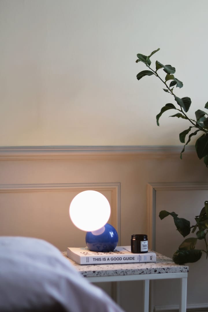 Ripley table lamp/wall lamp, Blue Globen Lighting