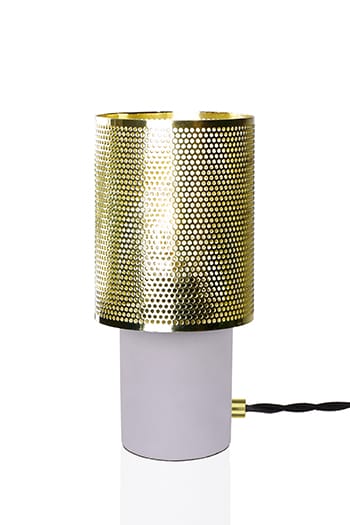 Rumble table lamp - Brushed brass - Globen Lighting