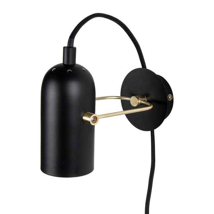 Swan Mini wall lamp, black Globen Lighting