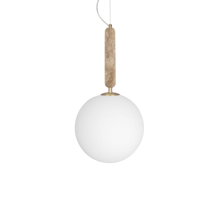 Torrano pendant lamp 30 cm - Travertine - Globen Lighting