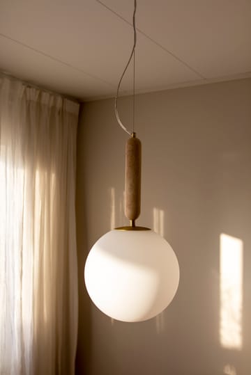 Torrano Pendelleuchte 30cm - Travertin - Globen Lighting