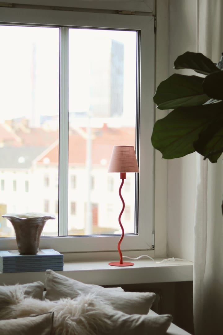 Twist 50 table lamp base, Pink Globen Lighting