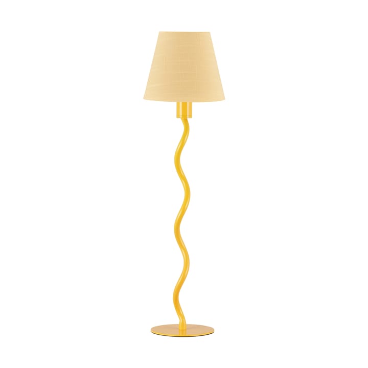 Twist 50 table lamp base, Yellow Globen Lighting