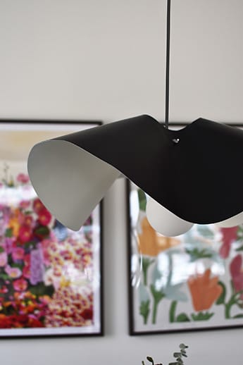 Volang pendant lamp Ø50 cm, Black Globen Lighting