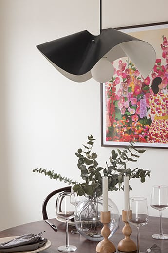 Volang pendant lamp Ø50 cm, Black Globen Lighting