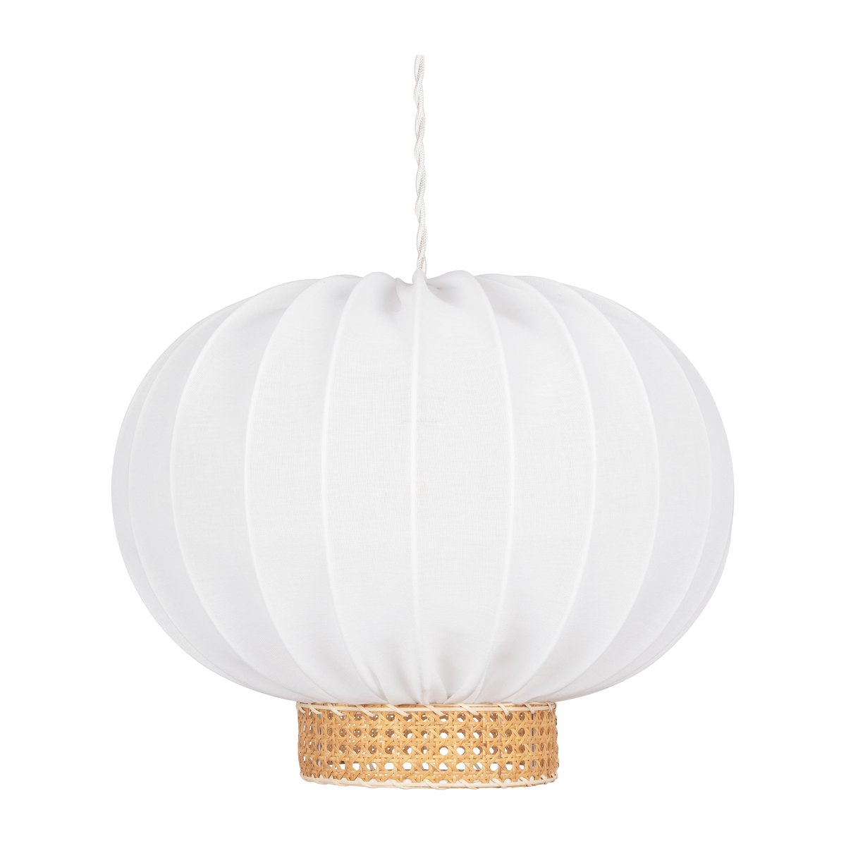 Globen Lighting Yokohama pendant lamp Ø50 cm White-Natural