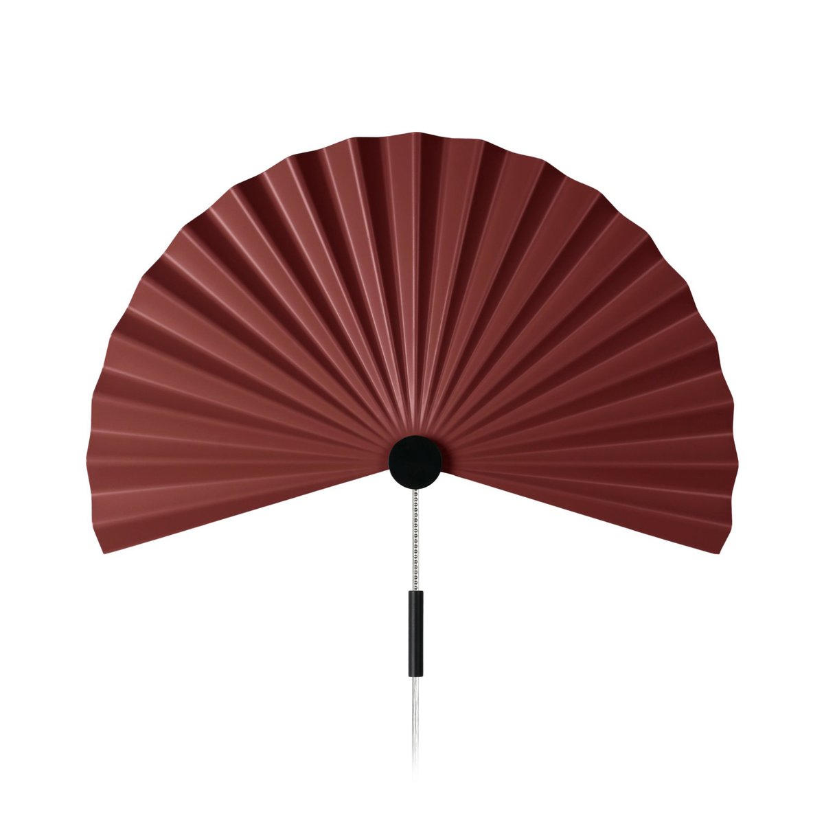 Globen Lighting Zen Wandleuchte 50 cm Maroon-Black