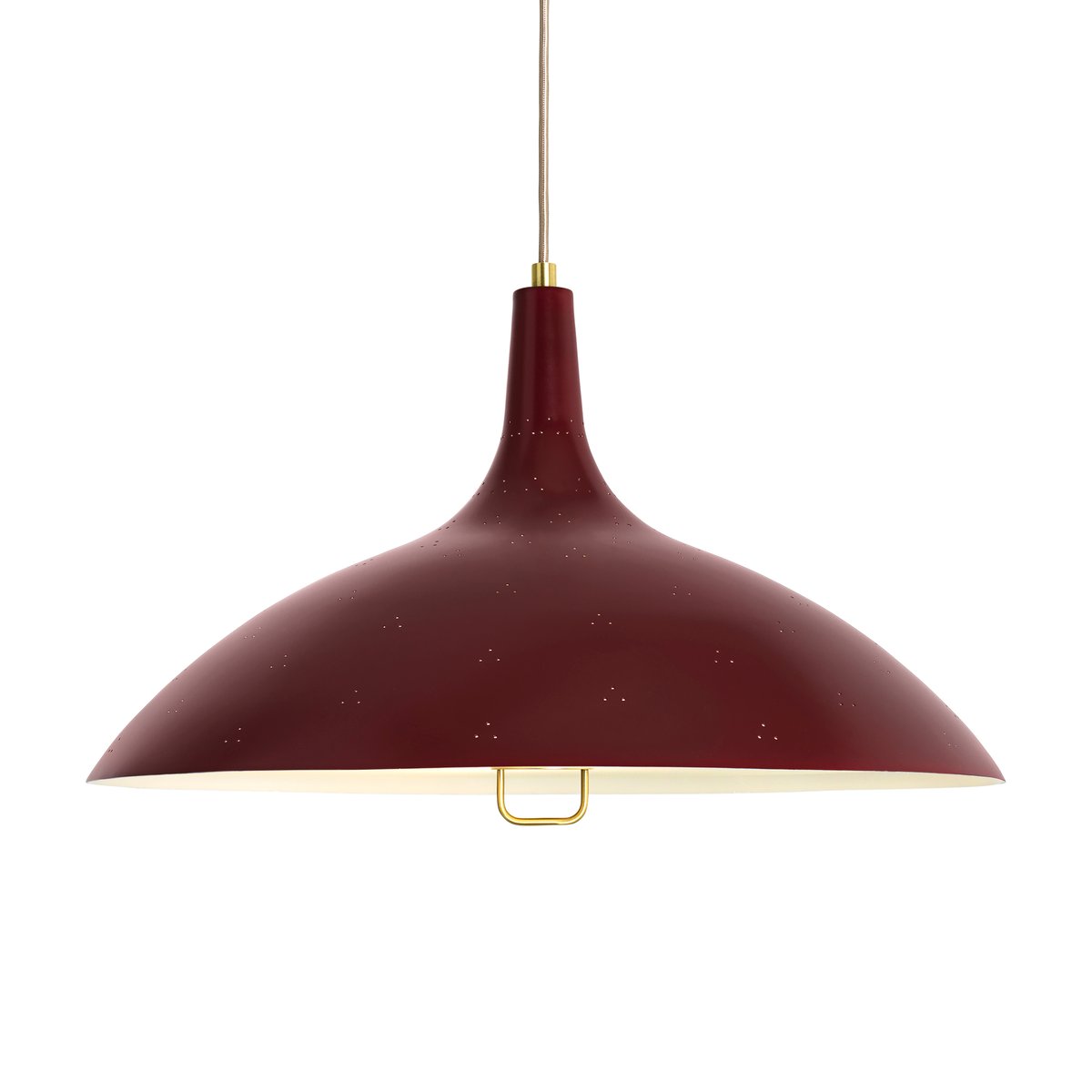 GUBI 1965 pendant lamp Chianti red