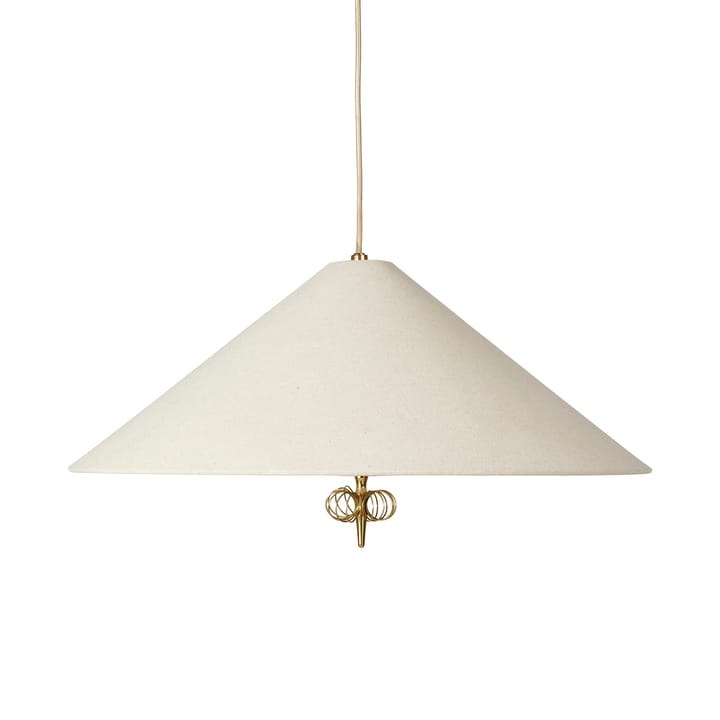 1967 ceiling lamp, Canvas-brass GUBI