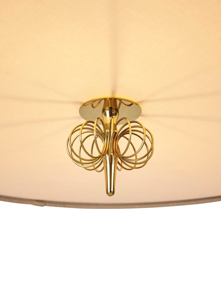 1967 ceiling lamp, Canvas-brass GUBI