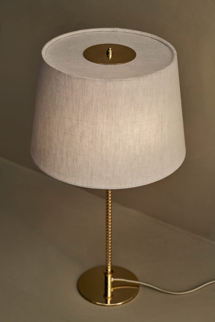 9205 bordslampa, Canvas-mässing GUBI