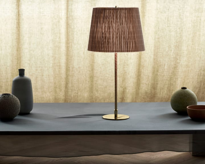 9205 table lamp, Bambu-brass GUBI