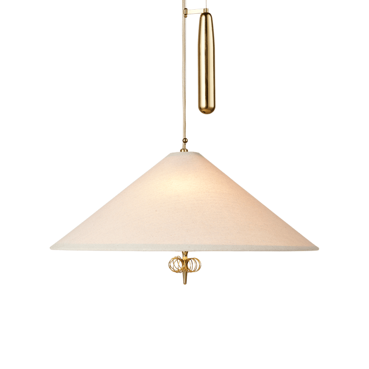 A1967 ceiling lamp, Canvas-brass GUBI