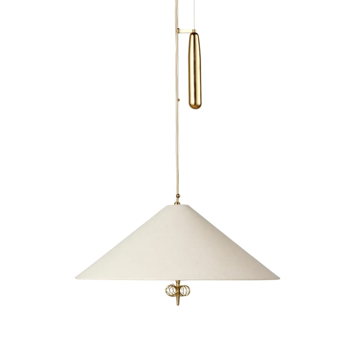 A1967 ceiling lamp, Canvas-brass GUBI