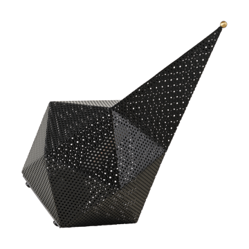 Bagdad portabel lampa - Soft black semi matt - GUBI