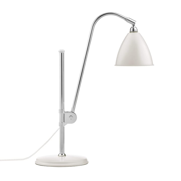 Bestlite BL1 bordslampa, matt vit-krom GUBI