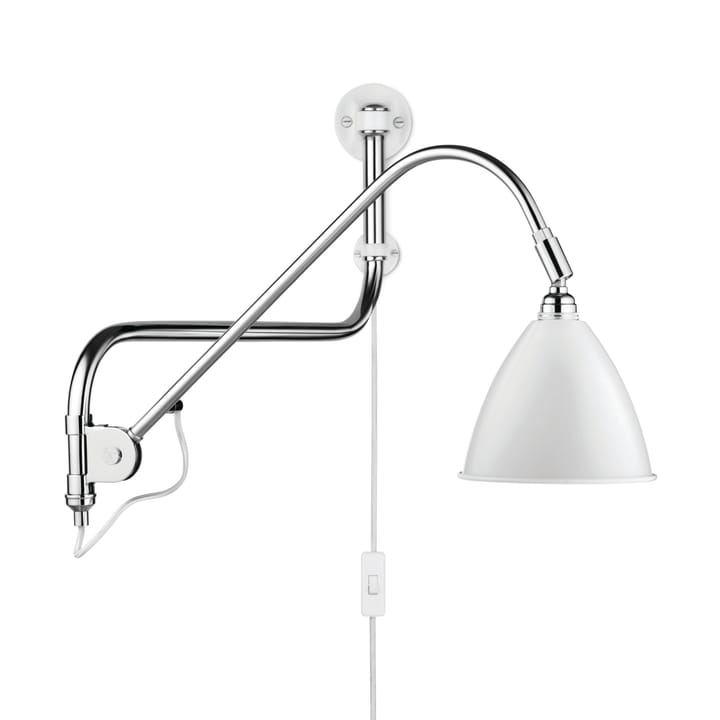 Bestlite BL10 wall lamp, matt white-chrome GUBI